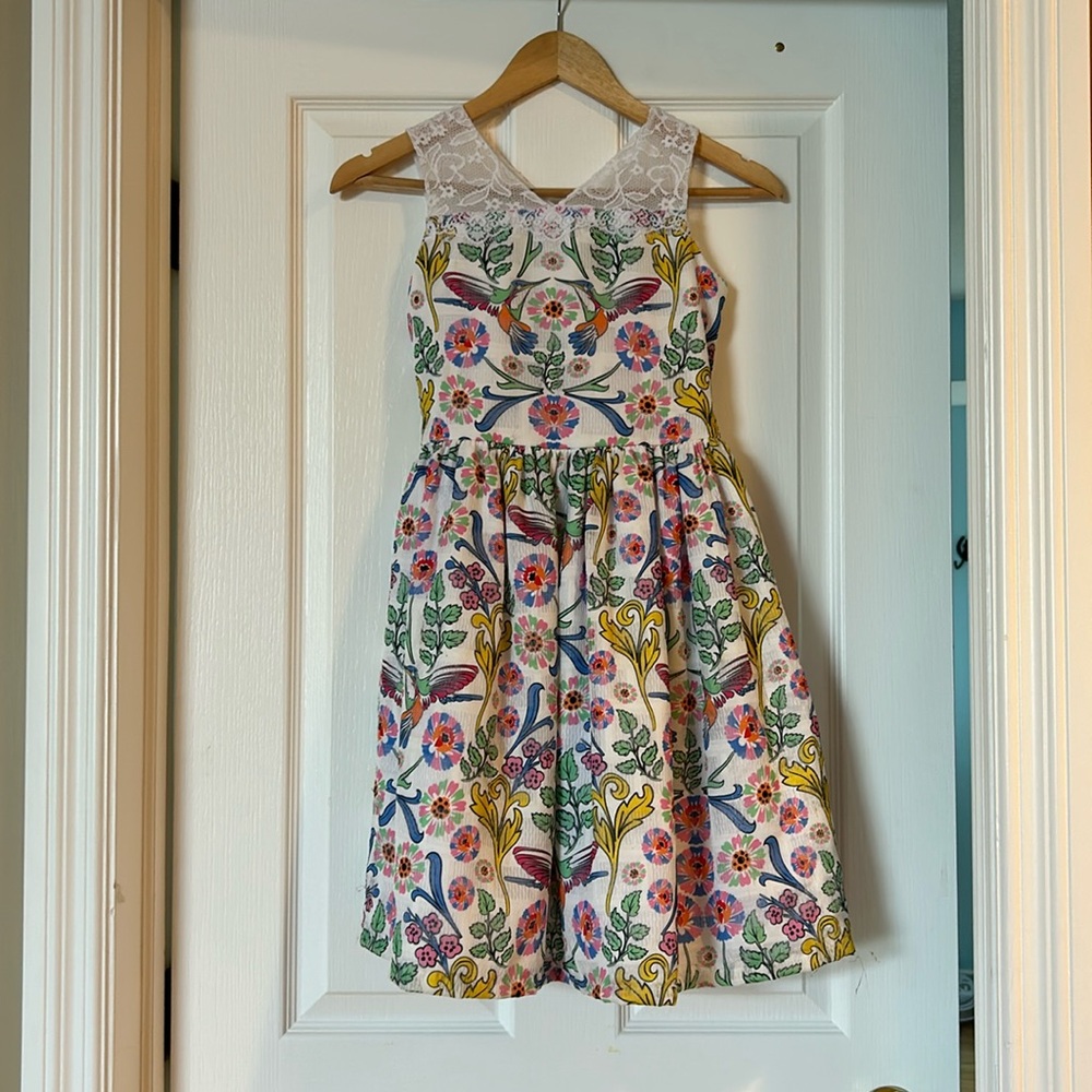 Summer Dress, Girls sz 10. Worn once for special occasion.